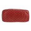 Goyard  Saint-Louis shopping bag  in red Goyard canvas  and red leather - Detail D1 thumbnail