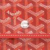 Goyard  Saint-Louis shopping bag  in red Goyard canvas  and red leather - Detail D2 thumbnail