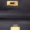 Borsa Hermès  Kelly 28 cm in pelle box blu marino - Detail D2 thumbnail