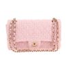 Sac à main Chanel  Timeless Classic en tweed rose - 360 thumbnail