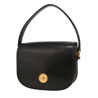 Hermès  Passeguide handbag  in black box leather