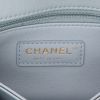 Borsa a tracolla Chanel  Coco Handle in pelle martellata e trapuntata blu - Detail D2 thumbnail
