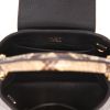 Louis Vuitton  Capucines BB shoulder bag  in black grained leather  and python - Detail D3 thumbnail