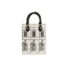 Sac à main Louis Vuitton X Fornasetti édition limitée Sac Plat mini  en toile monogram enduite marron et cuir noir - 360 thumbnail