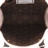 Sac à main Louis Vuitton X Fornasetti édition limitée Sac Plat mini  en toile monogram enduite marron et cuir noir - Detail D3 thumbnail