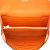 Hermès  Kelly wallet wallet  in orange Mysore leather - Detail D3 thumbnail