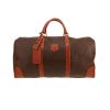 Celine   travel bag  in brown "Triomphe" canvas  and brown leather - 360 thumbnail