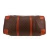 Celine   travel bag  in brown "Triomphe" canvas  and brown leather - Detail D1 thumbnail