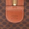 Bolsa de viaje Celine   en tejido "Triomphe" marrón y cuero marrón - Detail D2 thumbnail