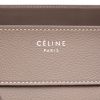 Celine  Luggage medium model  handbag  in taupe grained leather - Detail D2 thumbnail