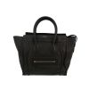 Sac à main Celine  Luggage moyen modèle  en cuir noir - 360 thumbnail
