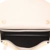 Borsa a tracolla Saint Laurent  Cassandre in pelle trapuntata a zigzag bianca - Detail D3 thumbnail
