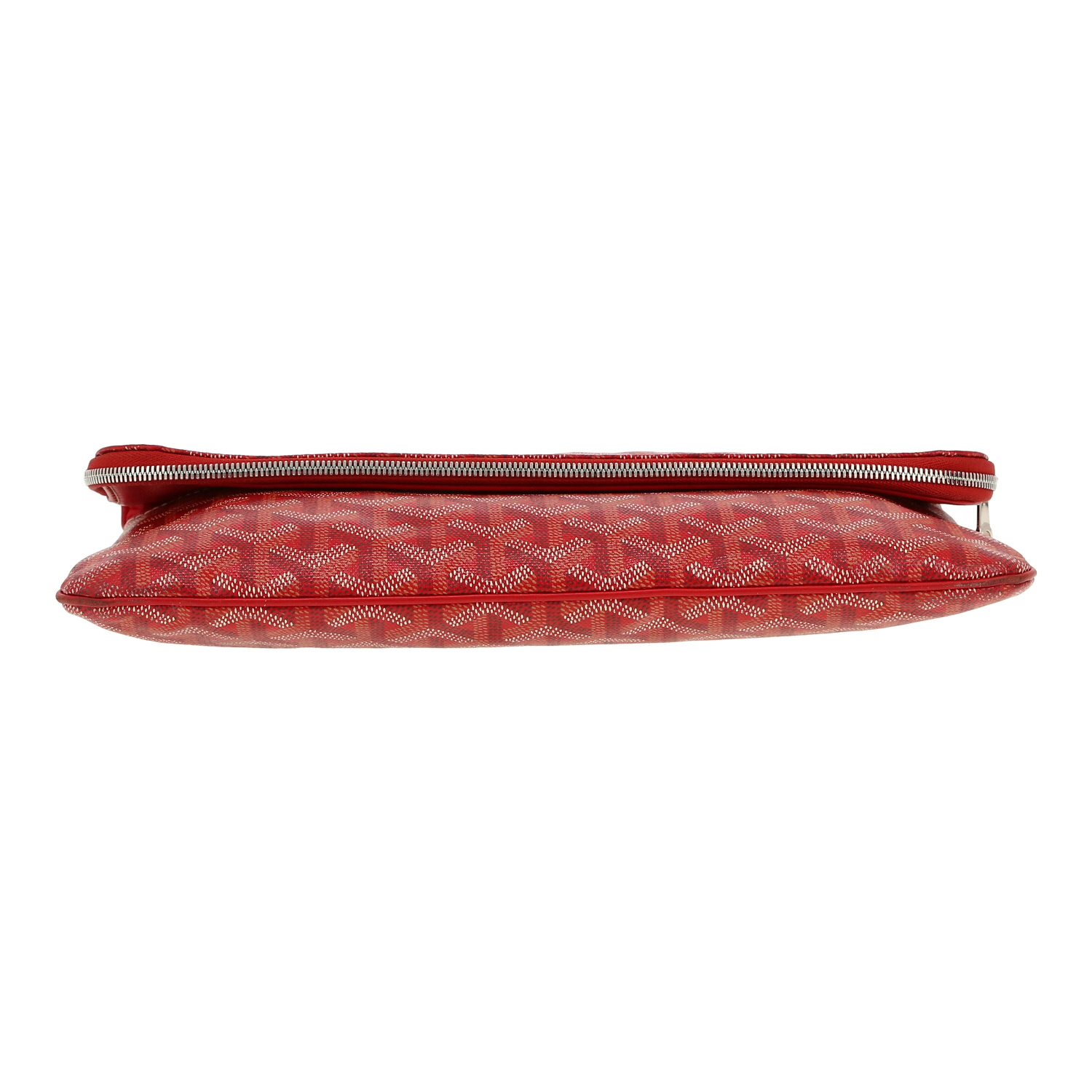 Goyard Sainte Marie pouch in red Goyard canvas - Detail D1