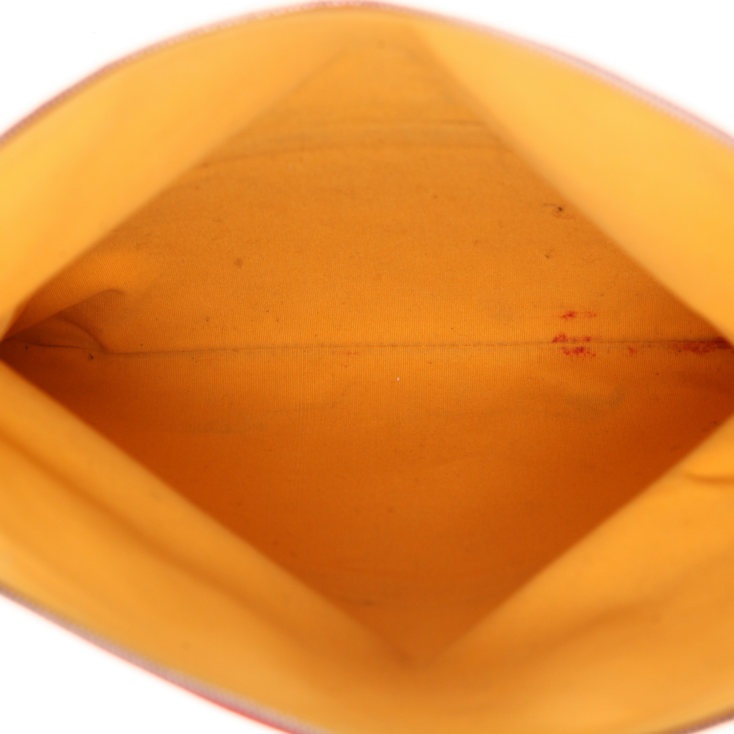 Pochette Goyard  Sainte Marie in tela Goyardine rossa - Detail D3