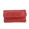 Pochette Goyard  Sainte Marie en toile Goyardine rouge - Detail D4 thumbnail