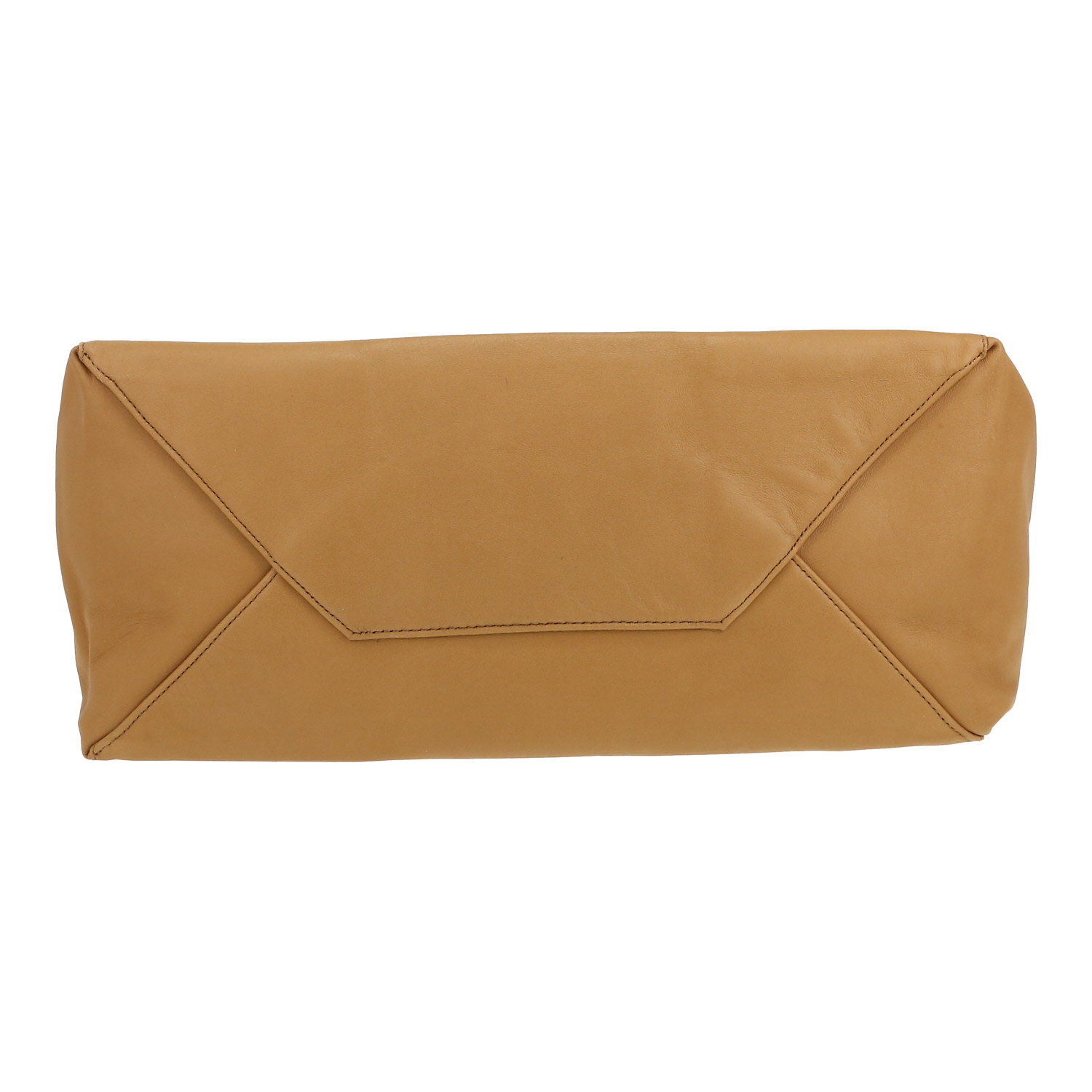 Sac cabas Celine  Horizontal en cuir beige - Detail D1