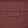 Celine  Vertical shopping bag  in burgundy leather - Detail D2 thumbnail