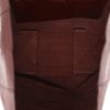 Celine  Vertical shopping bag  in burgundy leather - Detail D3 thumbnail