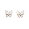 Orecchini Van Cleef 
Arpels Deux Papillons in oro giallo, madreperla e diamanti - 00pp thumbnail