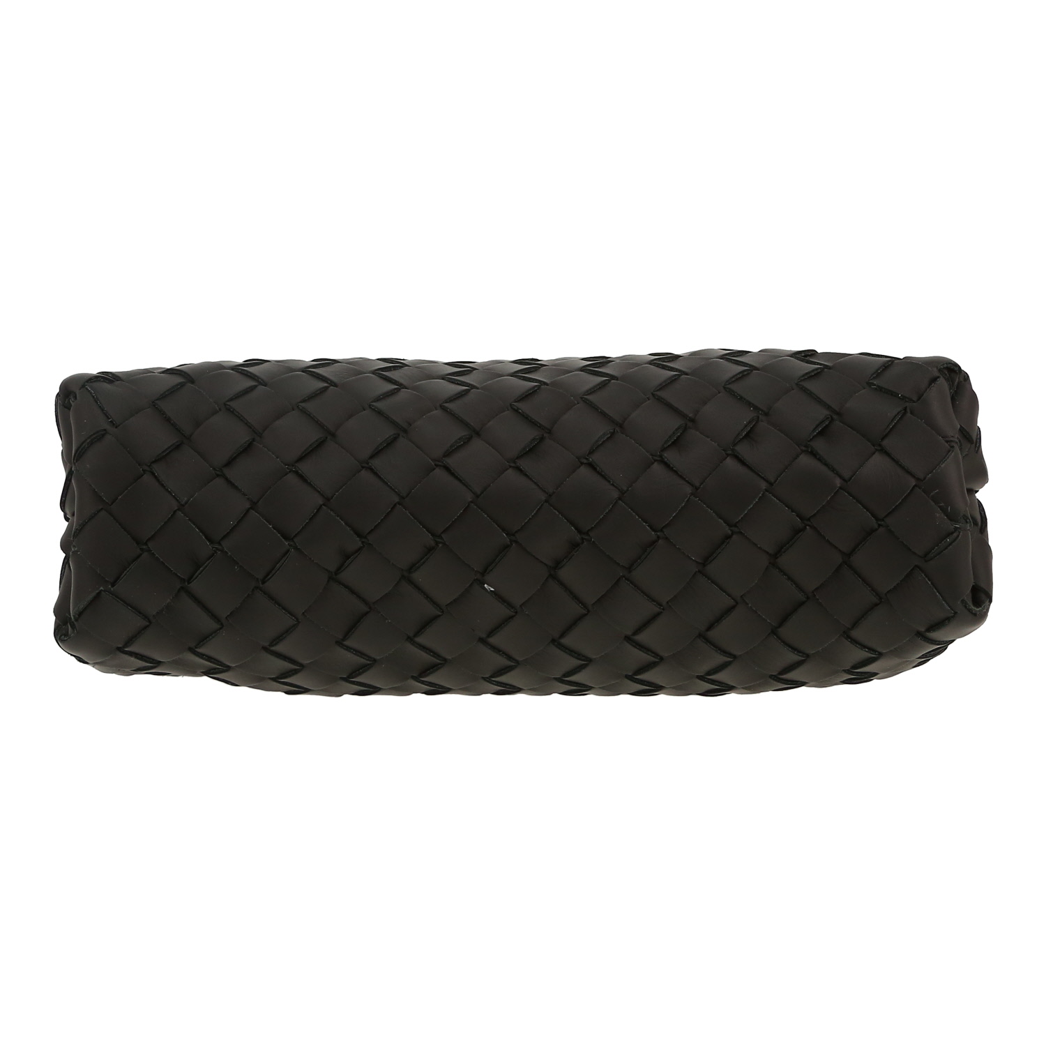 Sac bandoulière Bottega Veneta  Pouch en cuir intrecciato noir - Detail D1