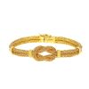 Bracelet Lalaounis Hercules Knot en or jaune - 360 thumbnail
