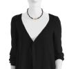 Collier Dinh Van Menottes R15 en or jaune et hématite - Detail D1 thumbnail
