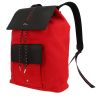 Dior  Motion backpack  in red canvas  and black leather - 00pp thumbnail