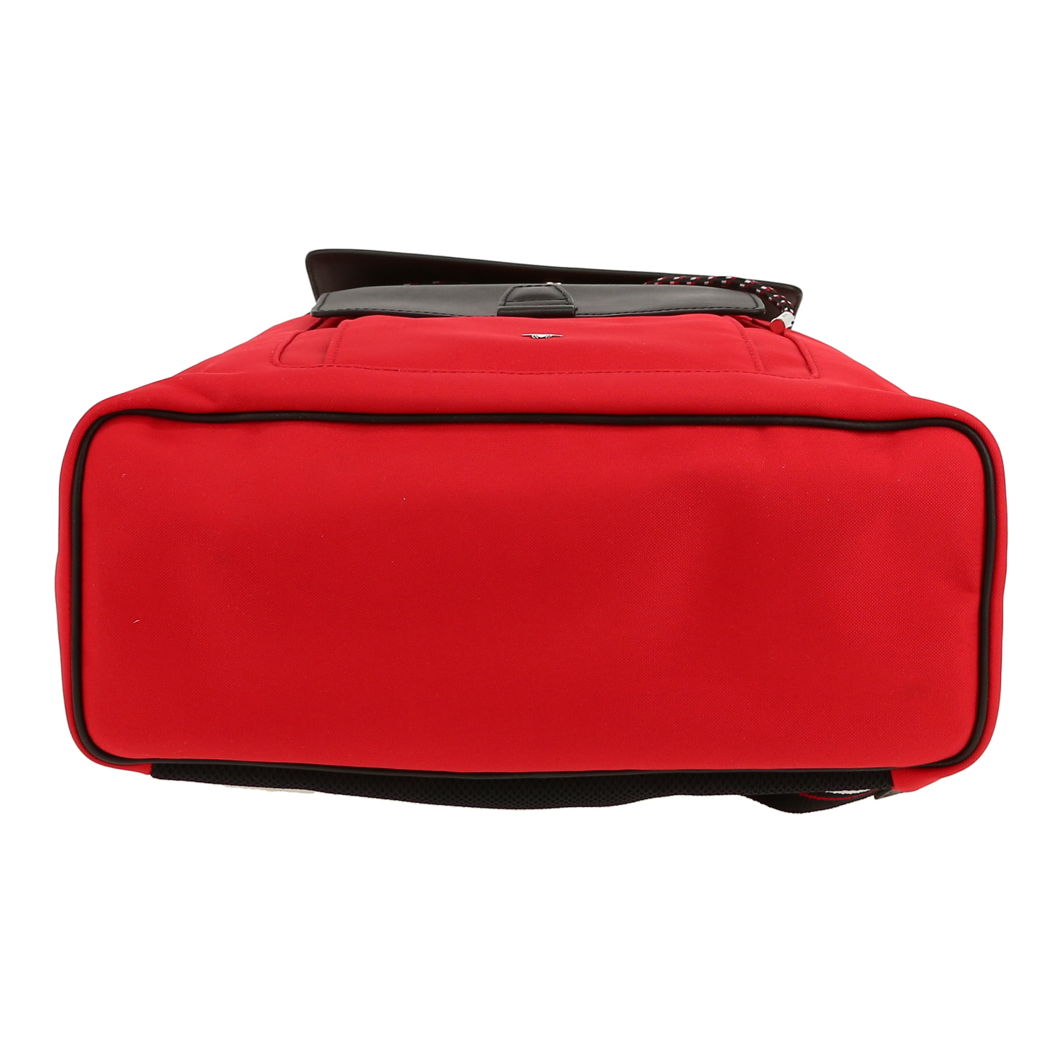 Dior  Motion backpack  in red canvas  and black leather - Detail D1