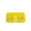Fendi  Baguette handbag  in yellow canvas  and yellow leather - 360 thumbnail