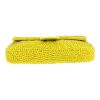 Fendi  Baguette handbag  in yellow canvas  and yellow leather - Detail D1 thumbnail