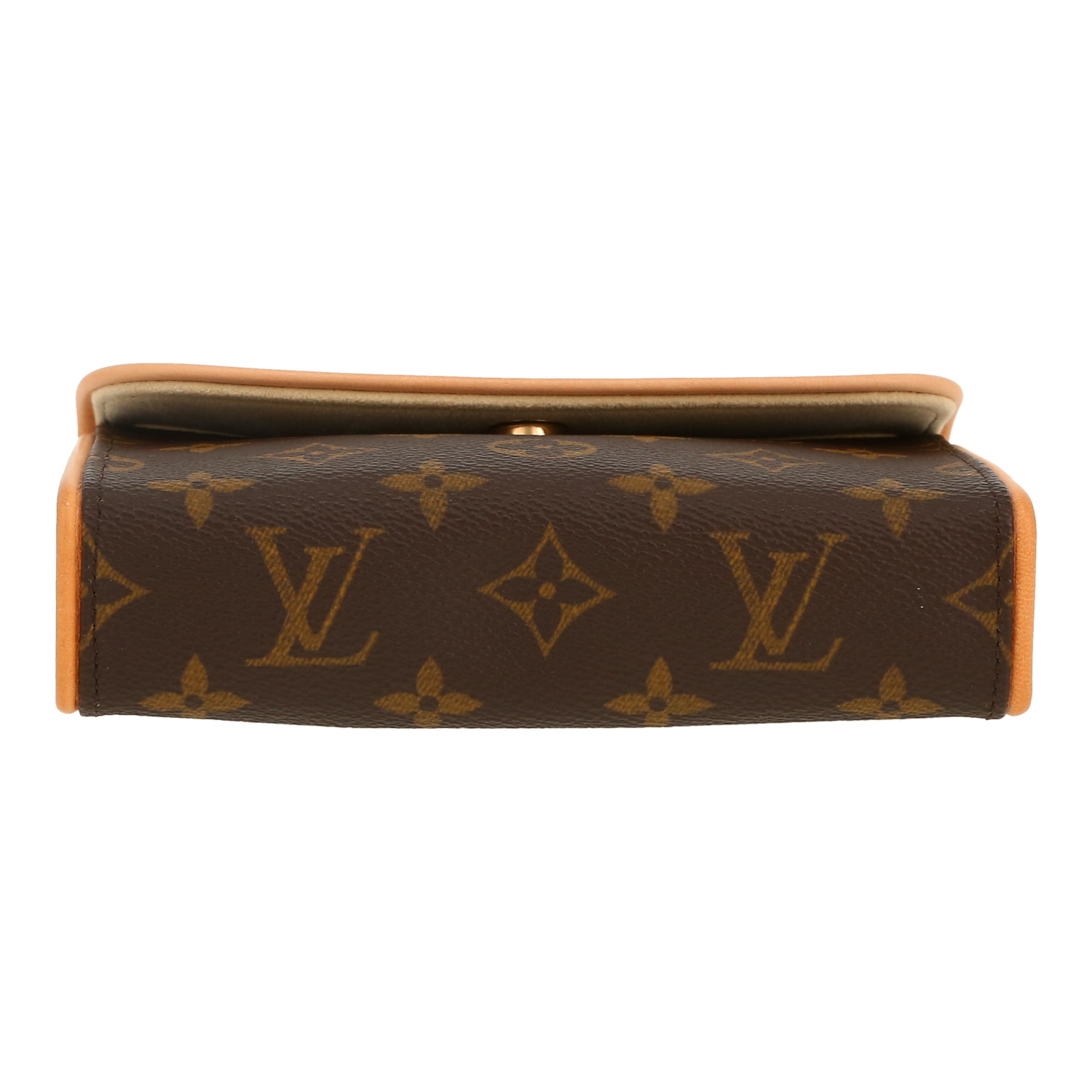 Pochette-cintura Louis Vuitton   in tela monogram e pelle naturale - Detail D1