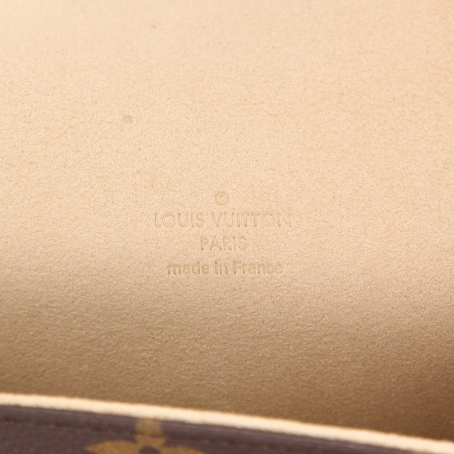 Pochette-cintura Louis Vuitton   in tela monogram e pelle naturale - Detail D2