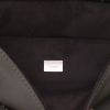 Fendi  Baguette shoulder bag  in khaki leather  and brown leather - Detail D2 thumbnail