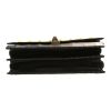 Borsa a tracolla Fendi  Kan I in pelle nera, marrone beige e color talpa - Detail D1 thumbnail
