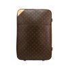 Louis Vuitton  Pegase rigid suitcase  monogram canvas  and beige natural leather - 360 thumbnail