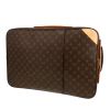 Louis Vuitton  Pegase rigid suitcase  monogram canvas  and beige natural leather - Detail D6 thumbnail