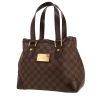 Sac à main Louis Vuitton  Hampstead en toile damier ébène et cuir marron - 00pp thumbnail