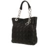 Sac à main Dior  Dior Soft en cuir cannage noir - 00pp thumbnail