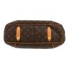 Sac à main Louis Vuitton  Galliera en toile monogram marron et cuir naturel - Detail D1 thumbnail