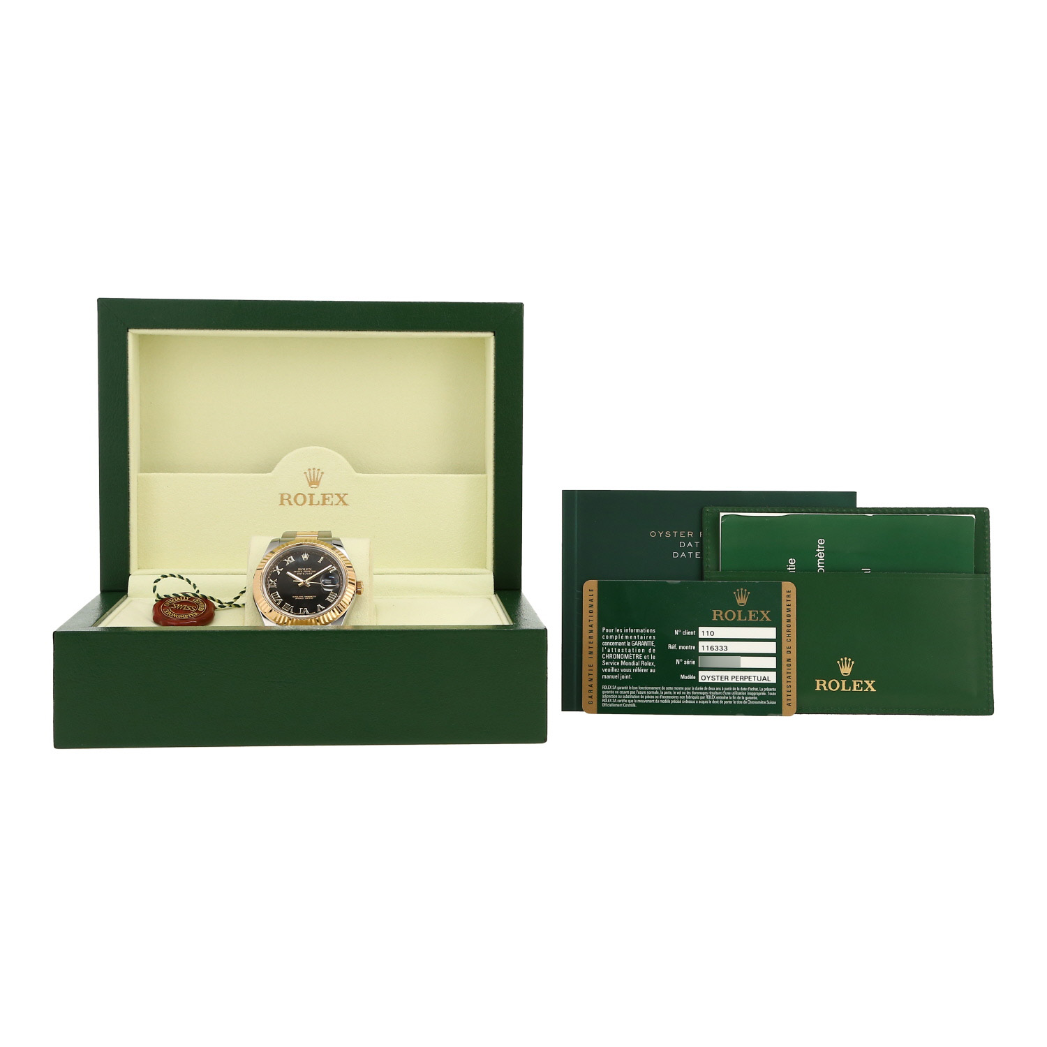 Reloj Rolex Datejust II de oro y acero Ref: Rolex - 116333  Circa 2013