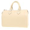 Bolso de mano Louis Vuitton  Speedy 30 en cuero Epi blanquecino - 00pp thumbnail