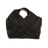 Bolso de mano Loewe  Woven en cuero trenzado azul marino - 360 thumbnail