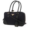 Prada   handbag  in navy blue canvas  and navy blue leather - 00pp thumbnail