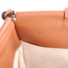 Loewe  Cushion shopping bag  in beige canvas  and brown leather - Detail D2 thumbnail