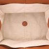 Loewe  Cushion shopping bag  in beige canvas  and brown leather - Detail D3 thumbnail