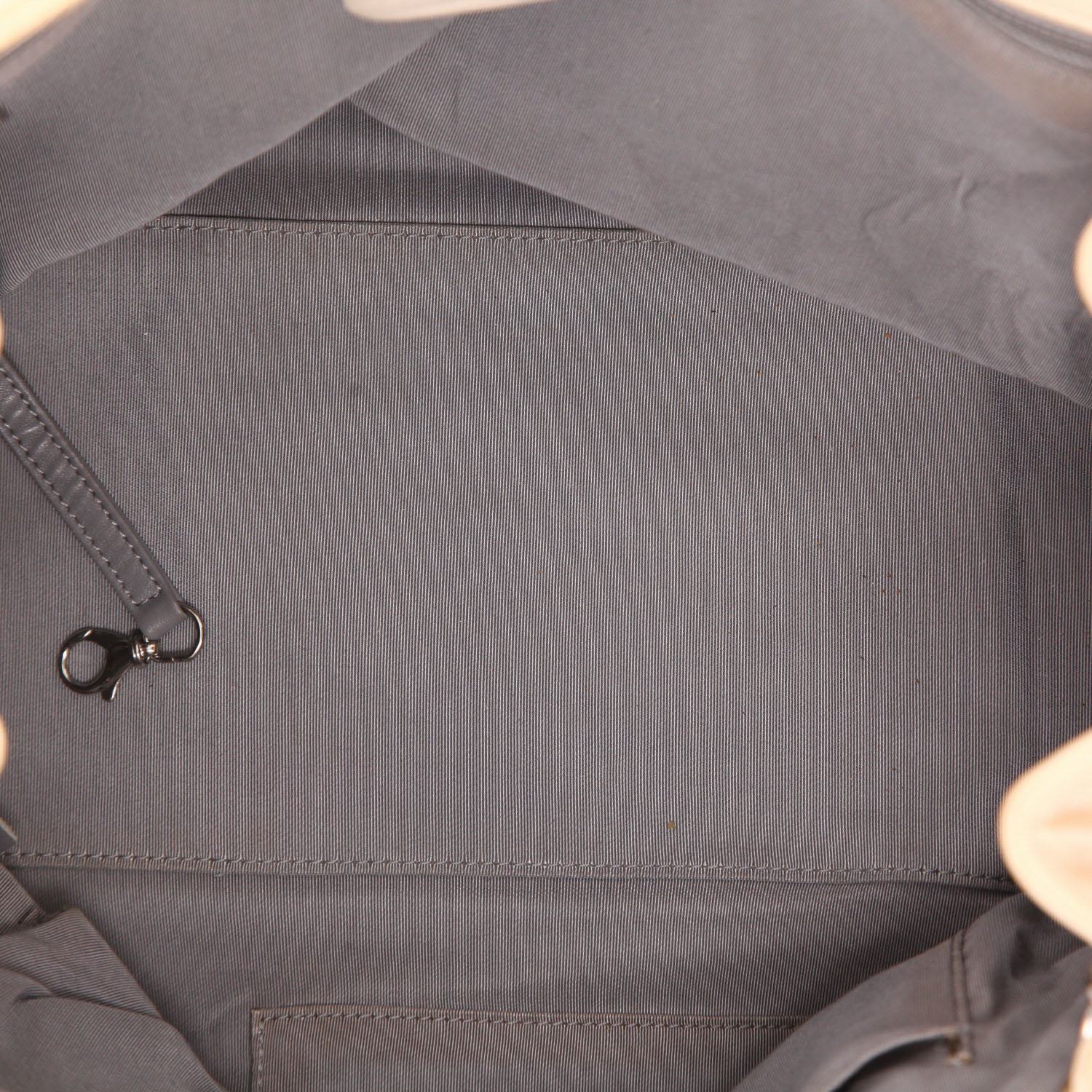 Borsa Chanel   in pelle color crema - Detail D3