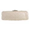 Chanel  2.55 shoulder bag  in silver quilted leather - Detail D1 thumbnail