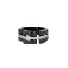 Rigid Chanel Ultra ring in white gold, ceramic and diamonds - 00pp thumbnail