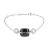 Bracciale Chanel Ultra in oro bianco, ceramica e diamanti - 00pp thumbnail