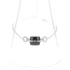 Bracciale Chanel Ultra in oro bianco, ceramica e diamanti - 360 thumbnail